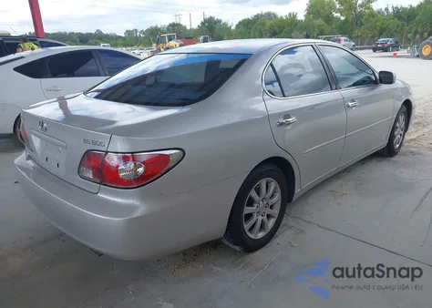 2003 Lexus Es 300 from USA, damaged, VIN JTHBF30G830110139